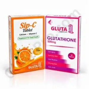 Glutaone Tablets and Vitamin C for 15 Days