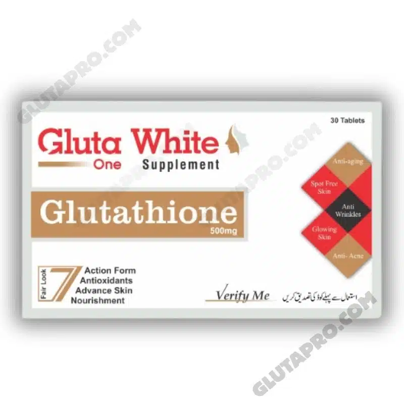 1 Pack Gluta White Tablets
