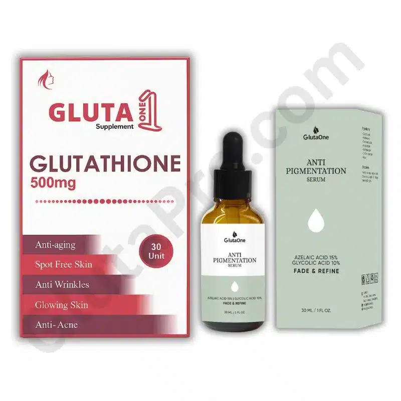 Glutaone Tablets deal with Anti Pigmentation serum