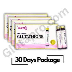 Glutathione oral liquid shots in Pakistan