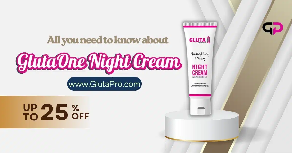 Glutaone skin whitening night cream in Pakistan