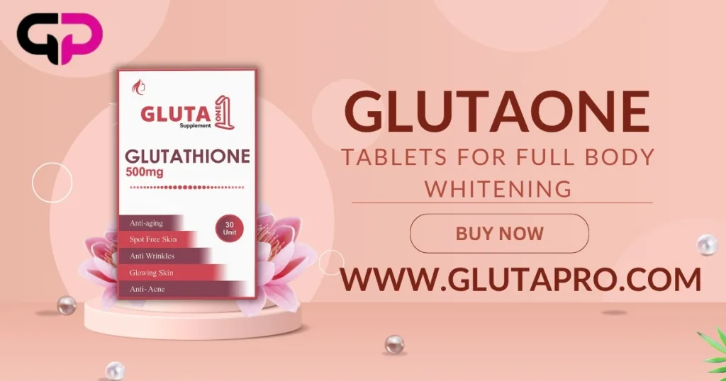 Glutathione tablets for full body whitening