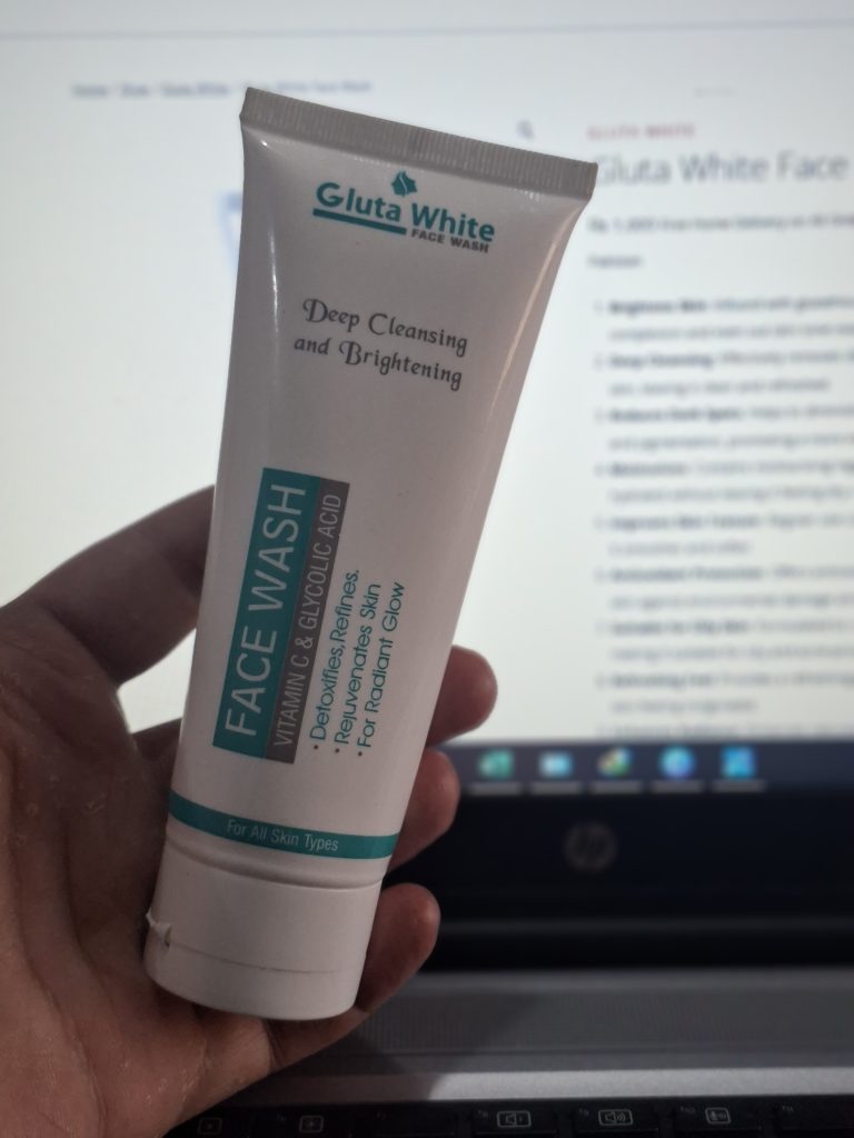 Original facewash of gluta white