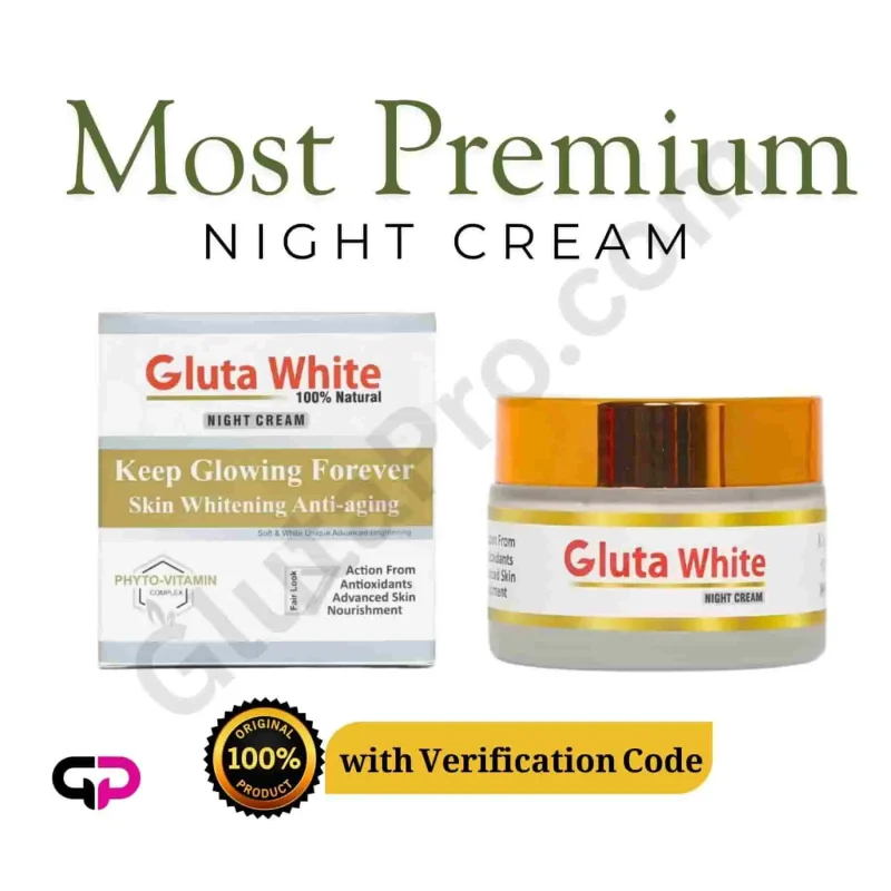 Gluta White Skin Care Night Cream