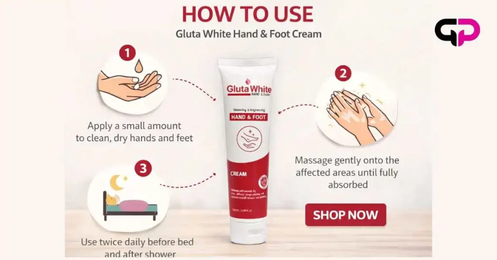how to use hand and foot cream