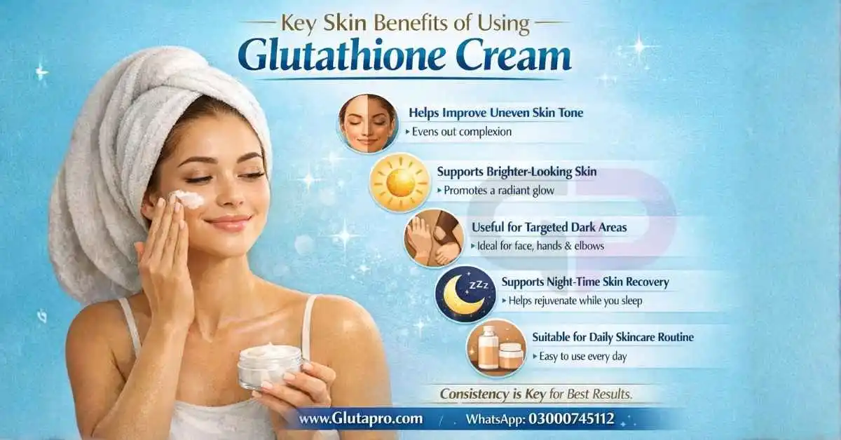 Benefits of Glutathione cream