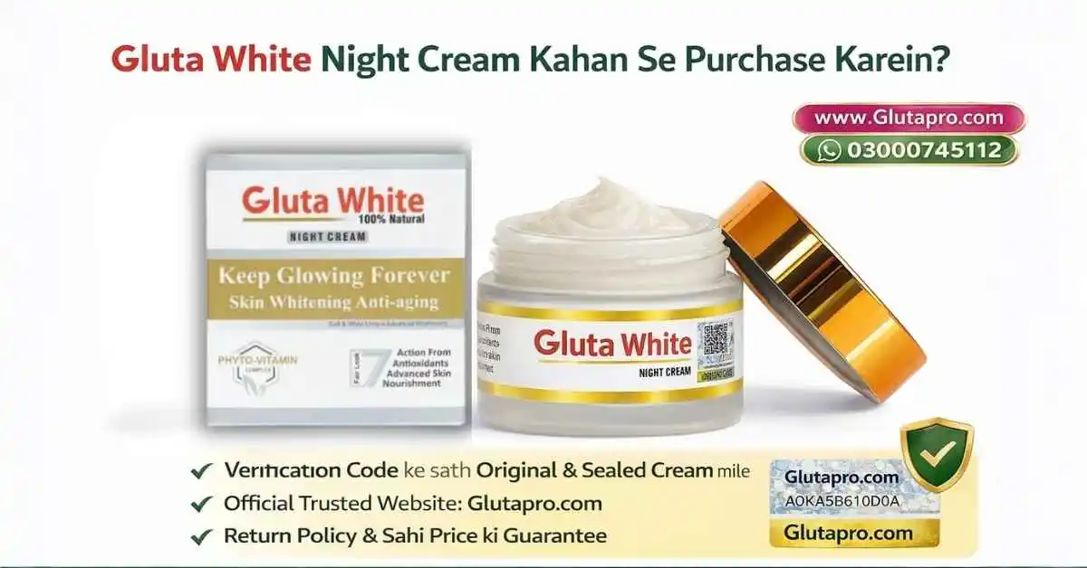 Buy Original Gluta White Cream in Pakistan