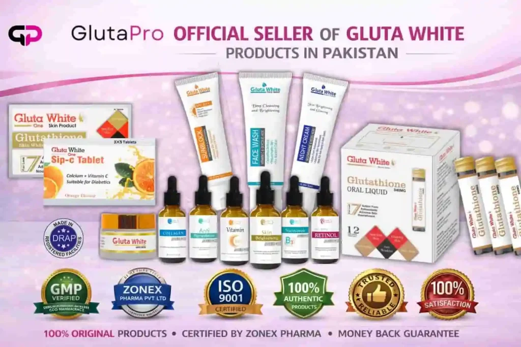 Buy Original Gluta white products in Pakistan