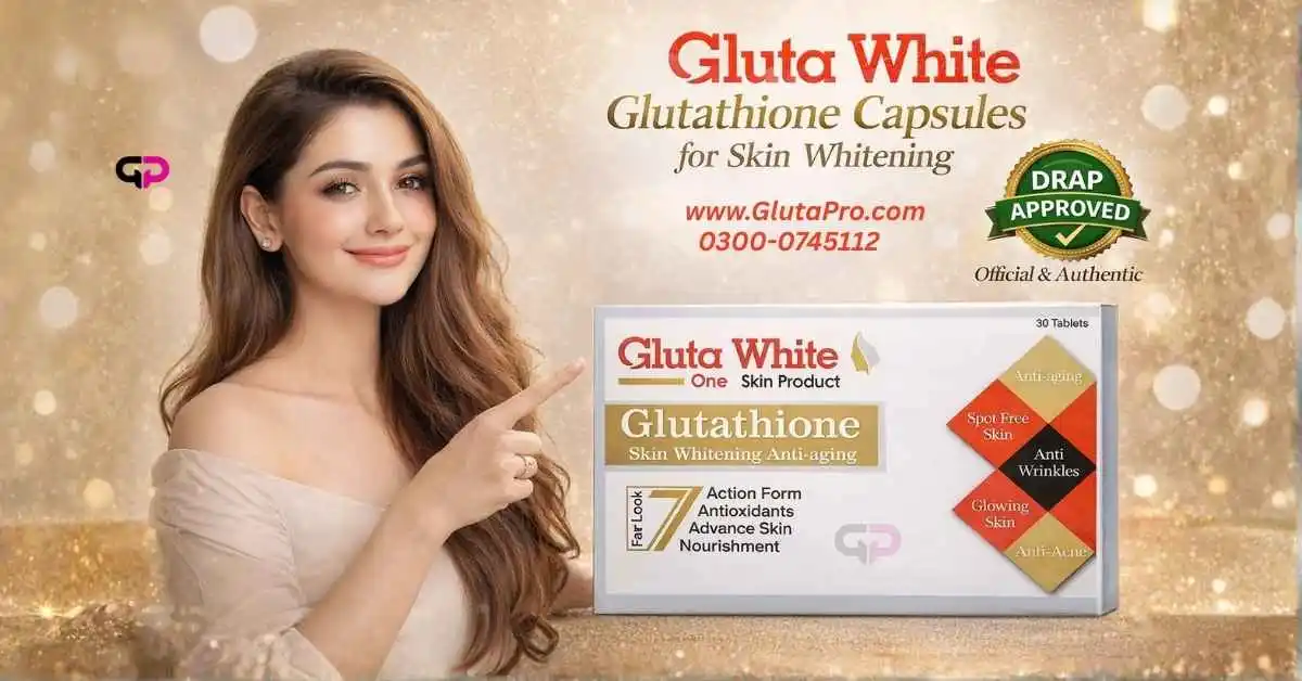 Gluta White Capsules for skin whitening