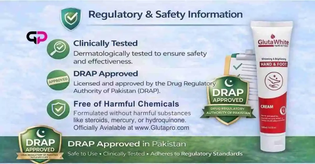 Gluta white Approved Products in Pakistan