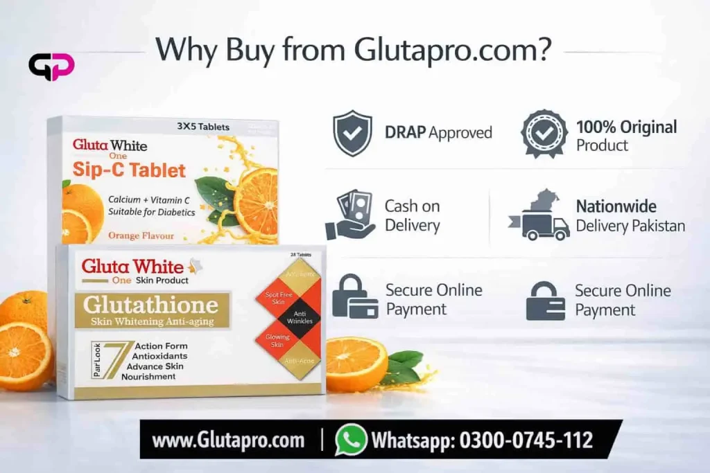 Gluta white original products from Glutapro.com