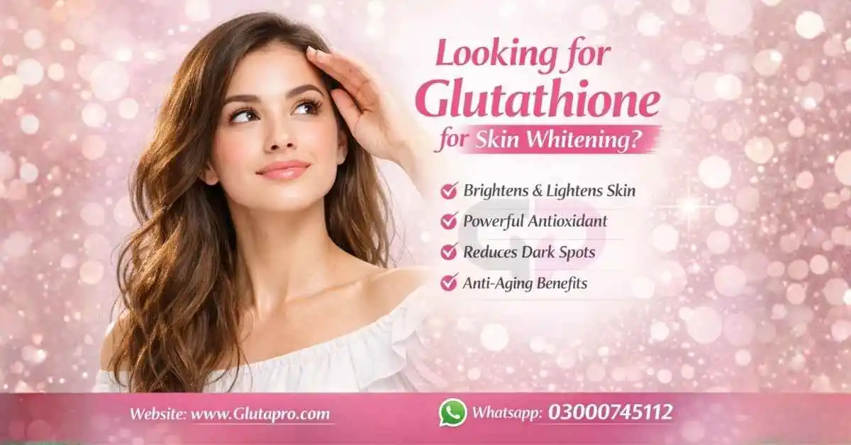 Glutathione capsules for skin whitening