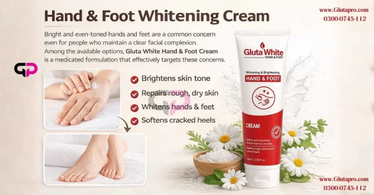 Hand and foot whitening cream