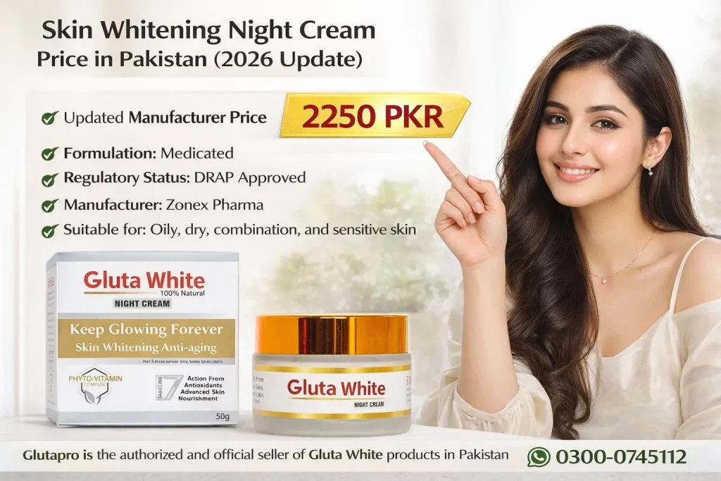 Gluta White Night Cream Price