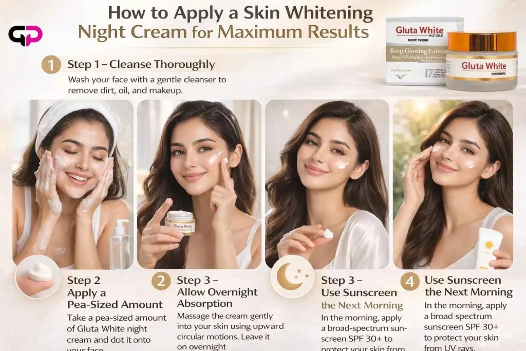 How To use skin whitening cream for best results