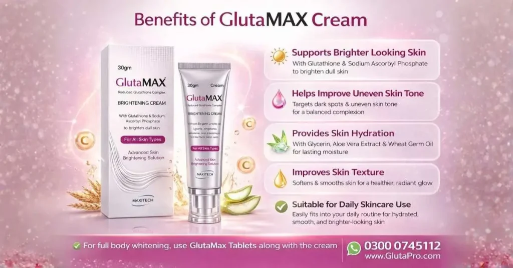 Benefits of Glutamax cream in Pakistan