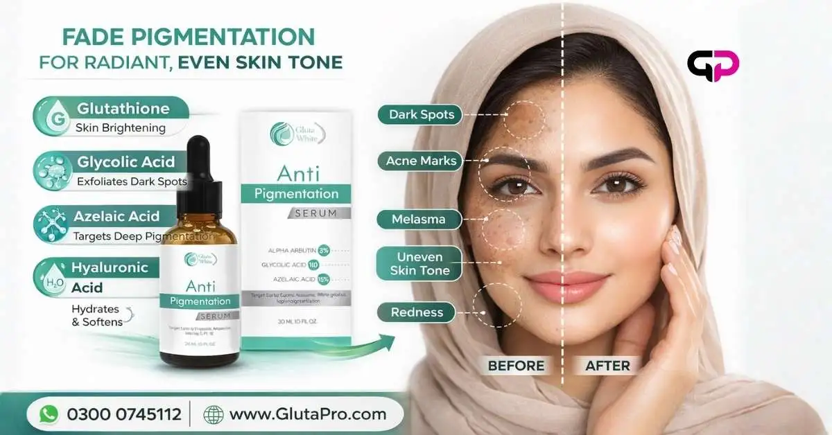 Fade pigmentation and even skin tone serum