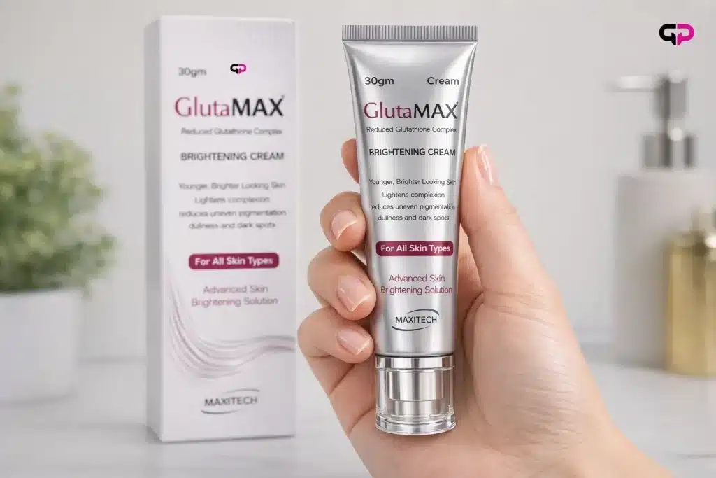 Inhand picture of glutamax cream