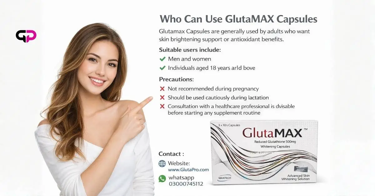 Who can use glutamax capsules