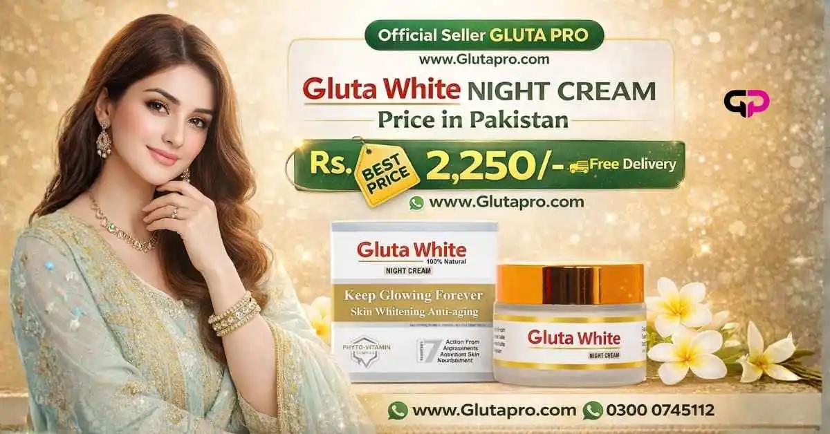 gluta white night cream price in pakistan