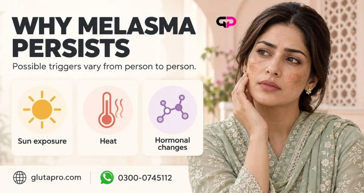 Common melasma triggers and why patches persist