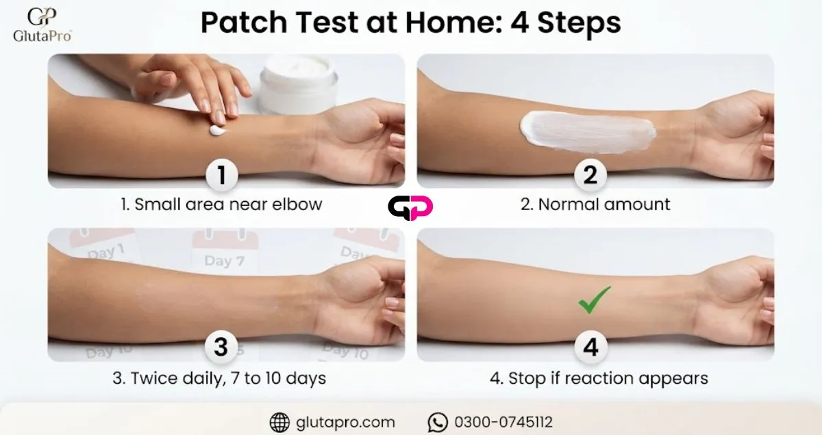 How to test a new whitening cream at home in 4 steps
