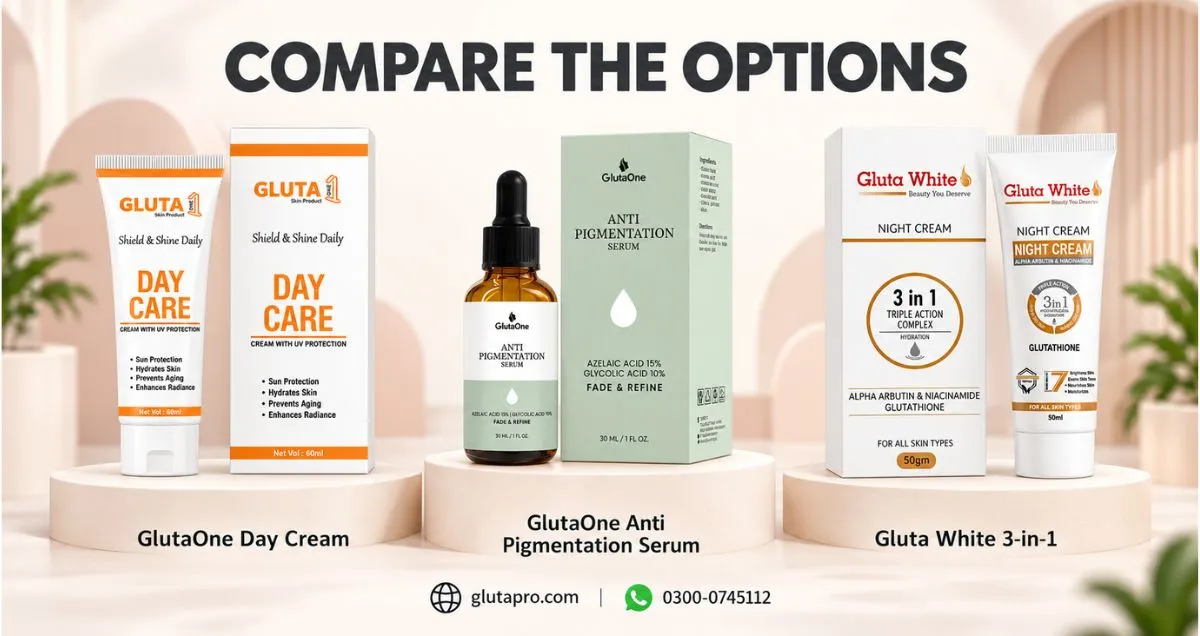 Melasma product options compared