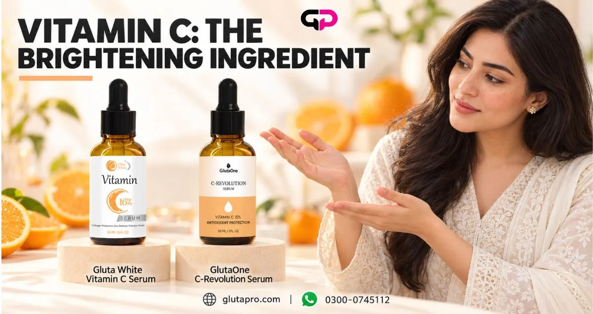 Vitamin C serums for freckle care-GlutaPro.com